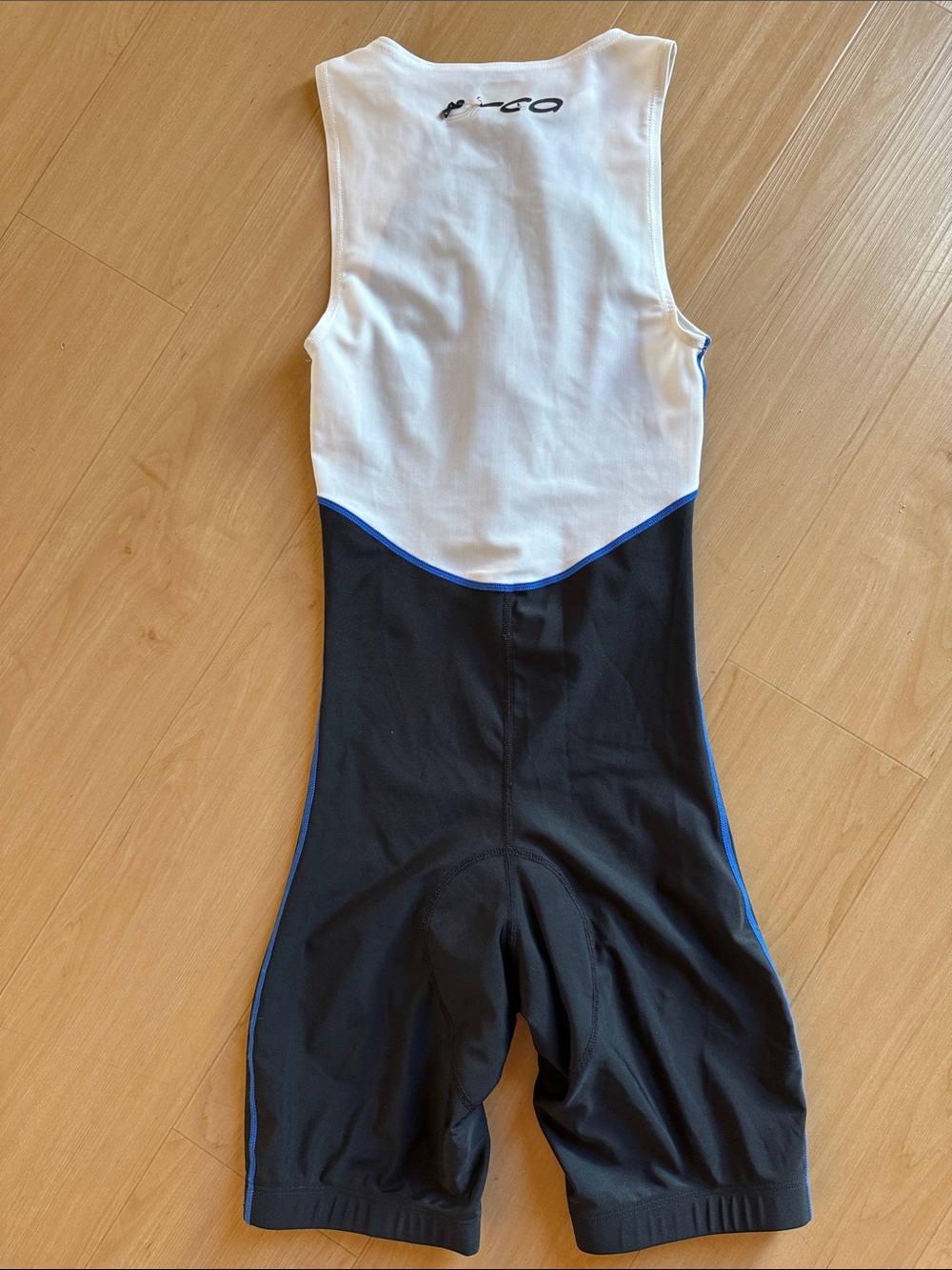 ORCA TRIATHLON ATHLETIC TRAINING RACE SUIT WOMENS SIZE XS SLEEVELESS BLACK WHITE - Picture 8 of 12